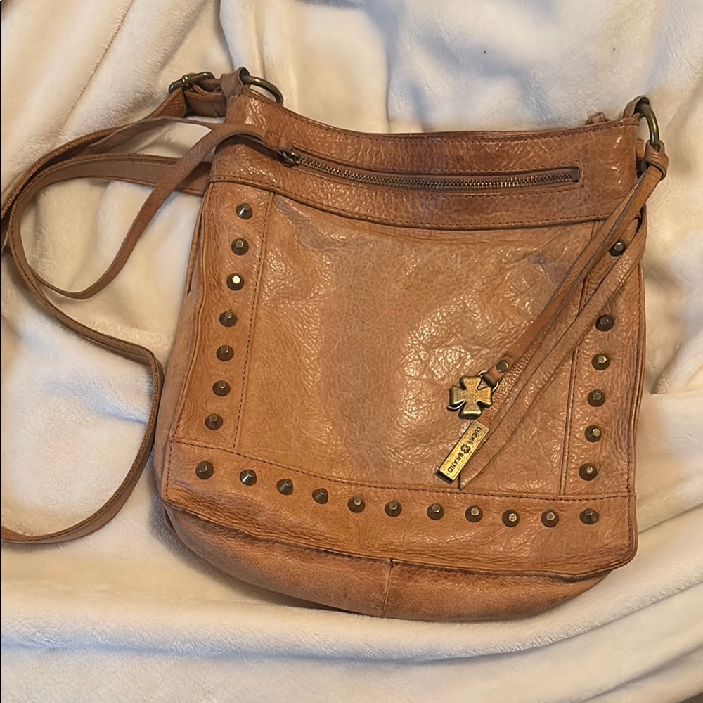 Lucky Brand Leather Crossbody Bag 💼